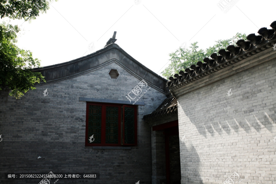 北京宛平城,古建筑