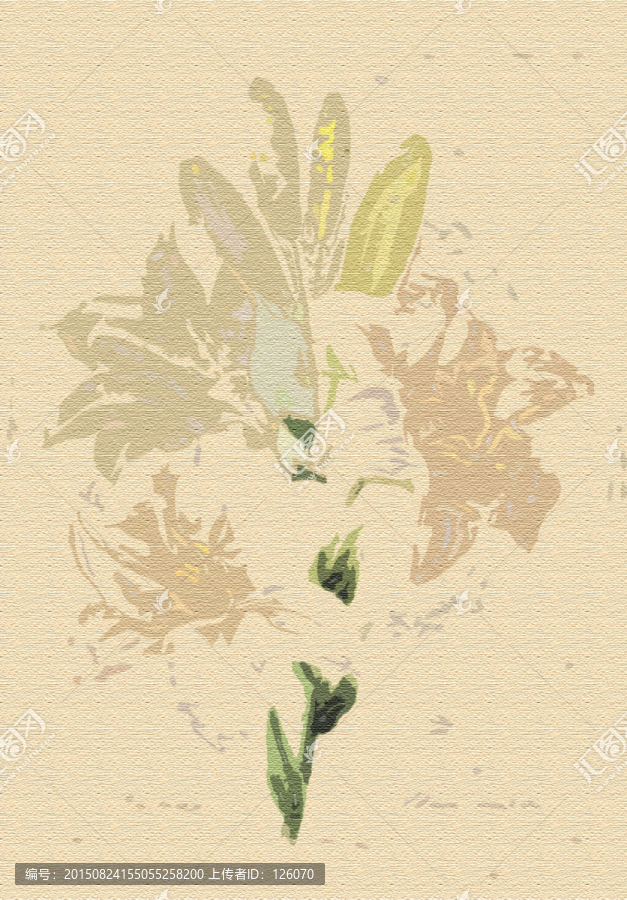 花卉油畫