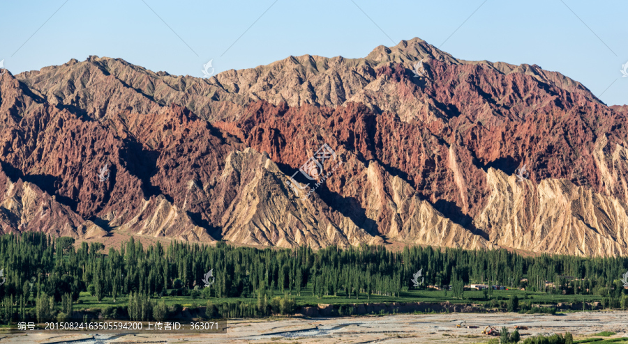 张掖丹霞地质公园风景