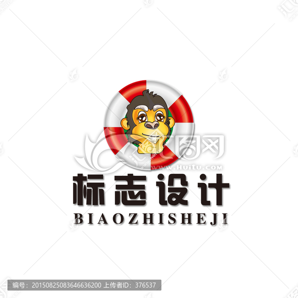卡通猩猩logo