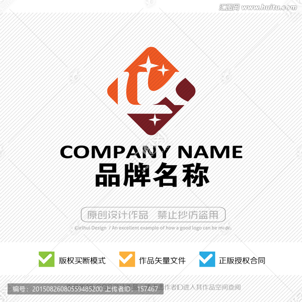 LK字母,标志LOGO设计