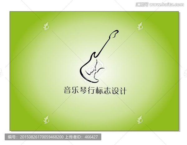 乐器琴行标志logo