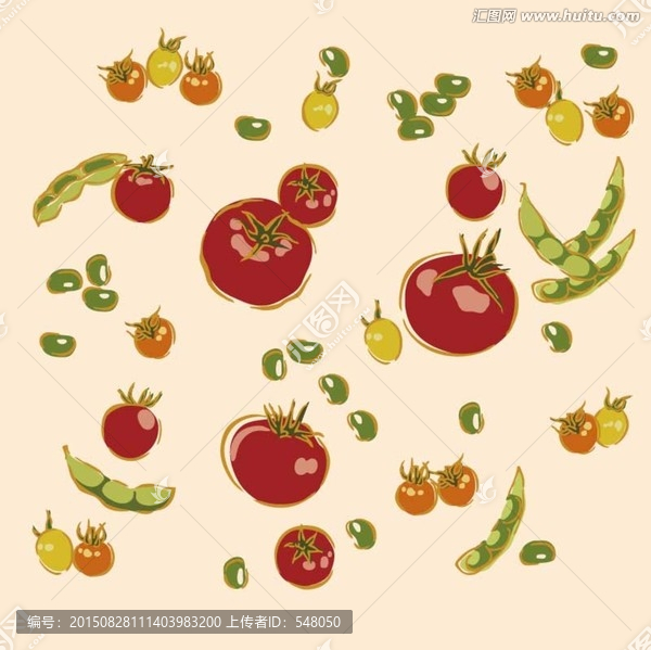 西紅柿豆角