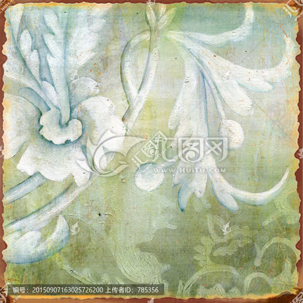 花紋,花卉,復(fù)古懷舊花紋