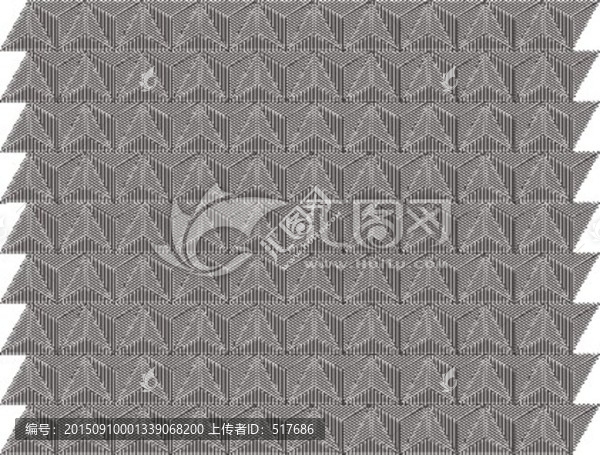 壓紋版紋理平面展開圖