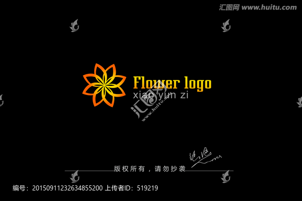 標志設(shè)計,花卉logo