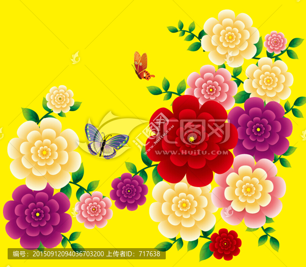 時尚花
