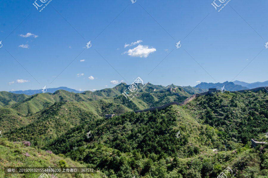 金山岭长城,崇山峻岭