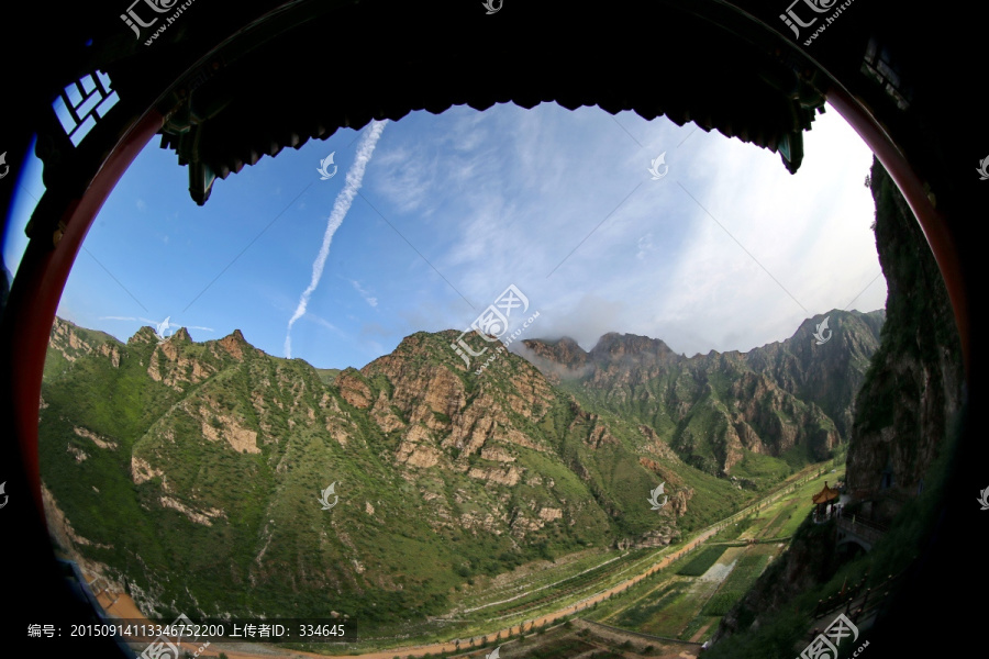 夏季桑干河大峡谷