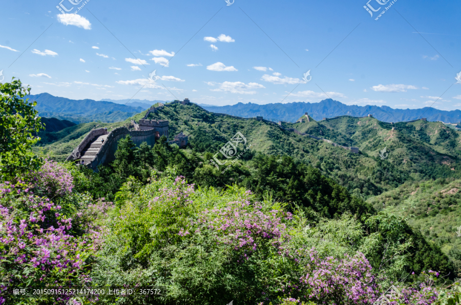 金山岭长城,金山岭风光