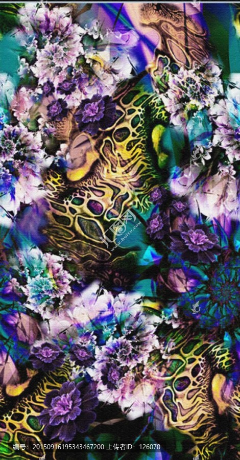 無(wú)框畫(huà)油畫(huà)花卉素材