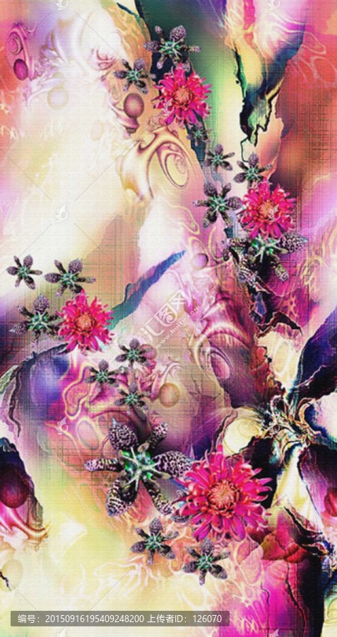 花卉裝飾畫