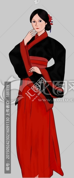漢服古裝女子