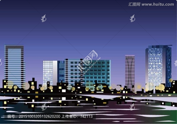 城市夜景