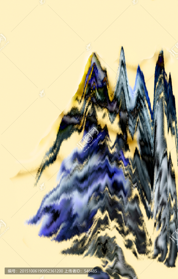 山水裝飾畫