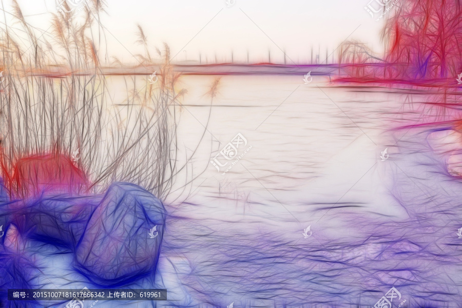 風(fēng)景畫,抽象畫