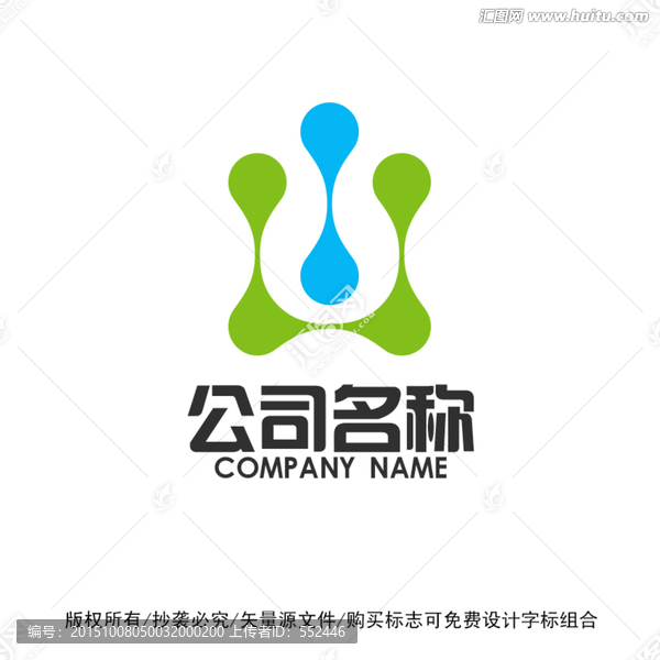 水滴標志logo