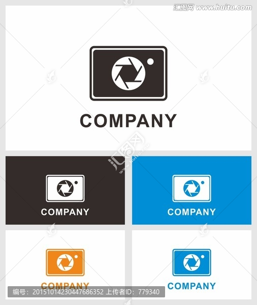 矢量照相機logo出售