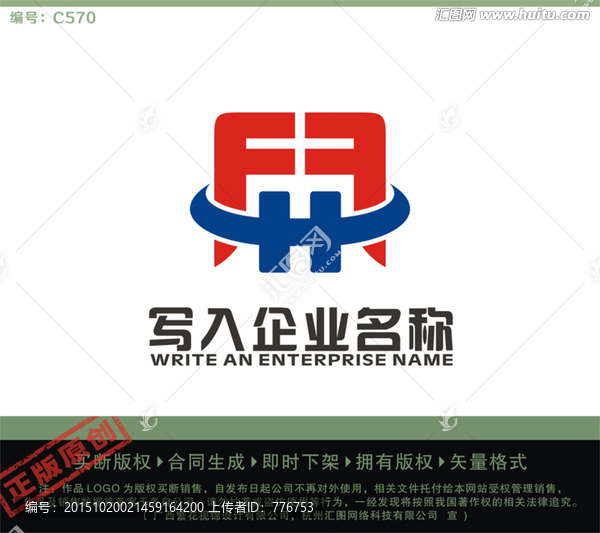 FH字母LOGO