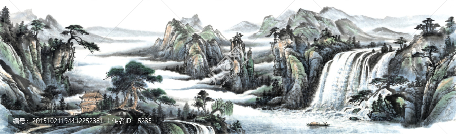 國畫山水