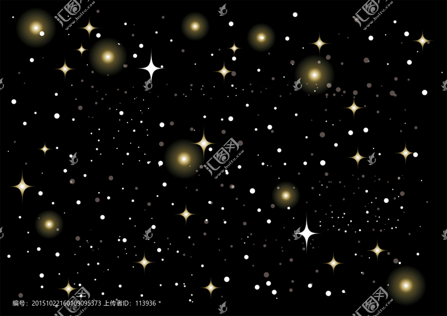 唯美星空,夜空裝飾素材