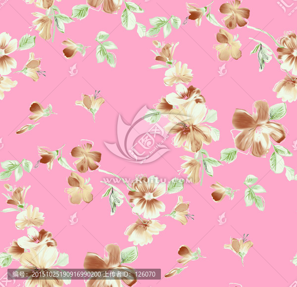 印花花紋