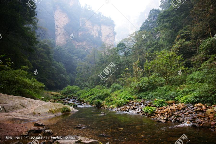 张家界金鞭溪景区