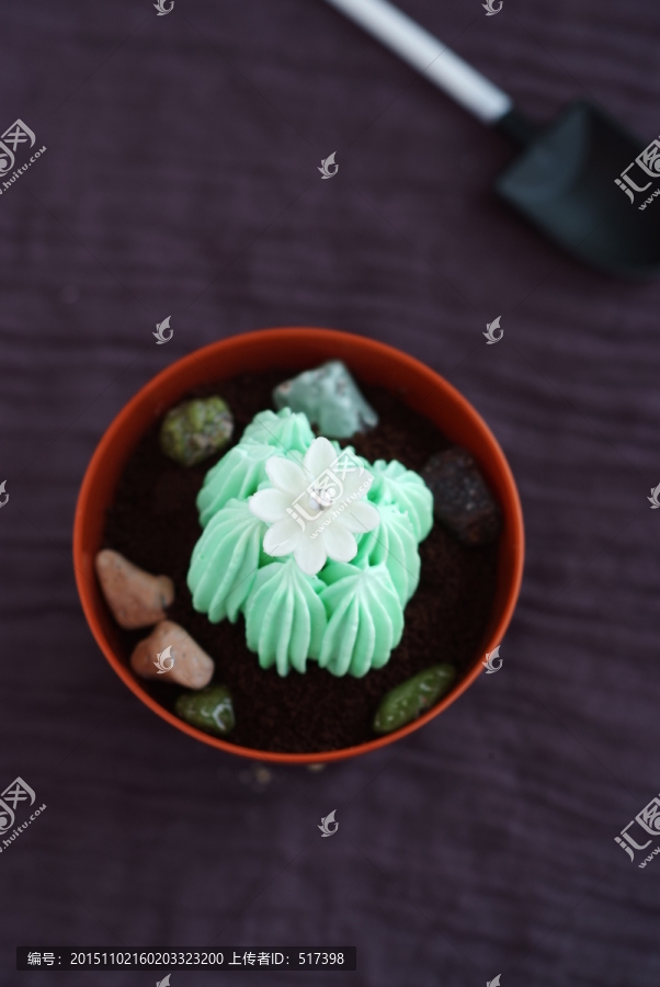 花盆蛋糕