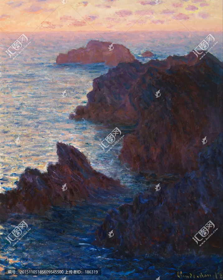 海邊的礁石