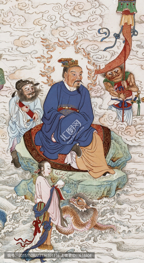 法界佛教人物繪畫圖