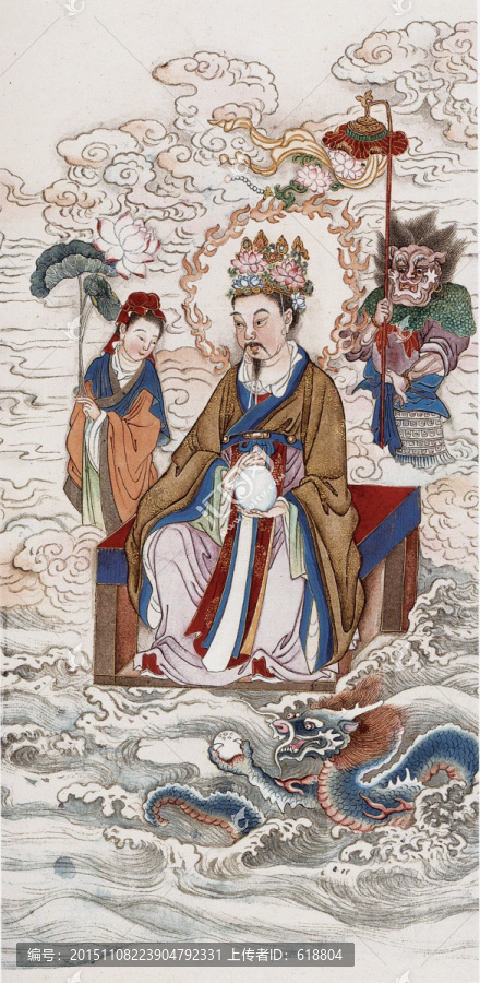 法界佛教人物繪畫(huà)圖