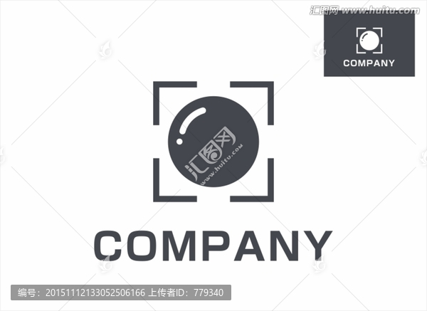 矢量攝影鏡頭logo出售