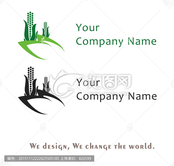 農(nóng)業(yè)生態(tài)品牌logo設(shè)計(jì),矢量