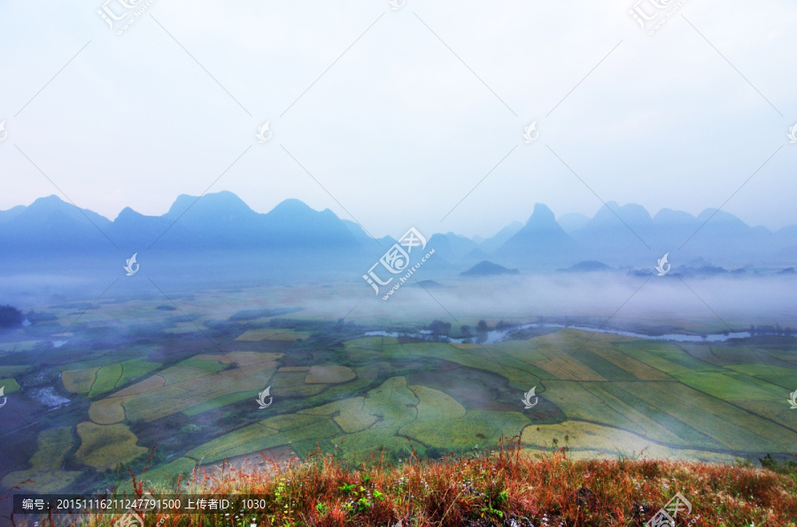 雾景,有噪点