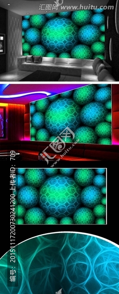 3D圖案裝飾背景墻