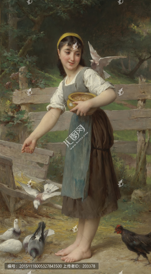女性油畫