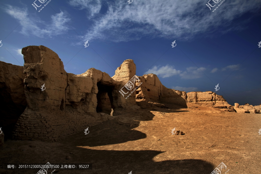 交河古城,完美废墟,新疆古城堡