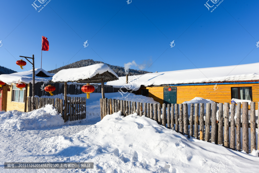 雪乡雪景