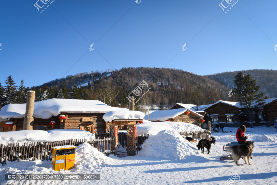 雪乡雪景