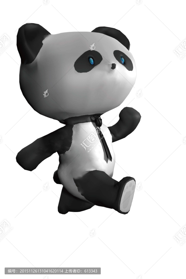 商務(wù)熊貓形象設(shè)計(jì)