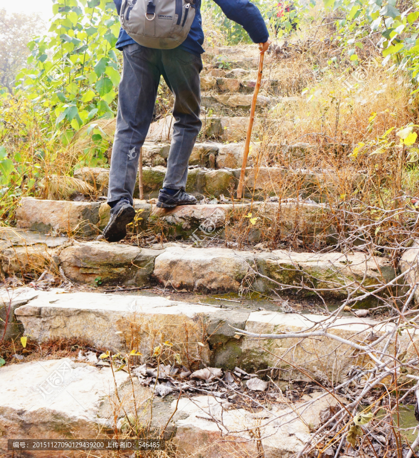 登山,脚步