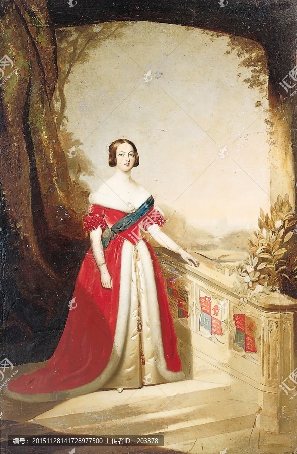 貴族優(yōu)雅女性油畫