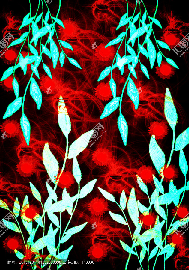 服裝印花花紋,紡織圖案
