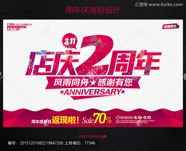 2周年慶