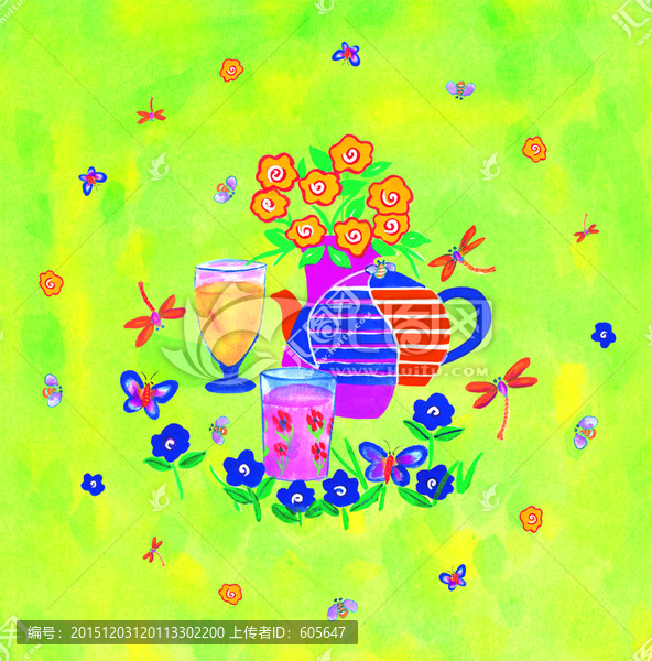 花
