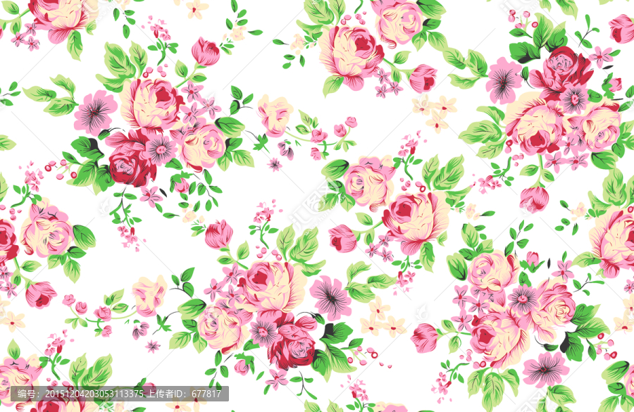 印花,背景,花型,花卉,花朵