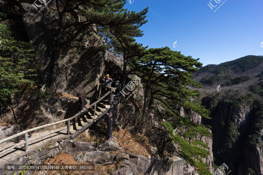 西海大峡谷,栈道,步道,游人