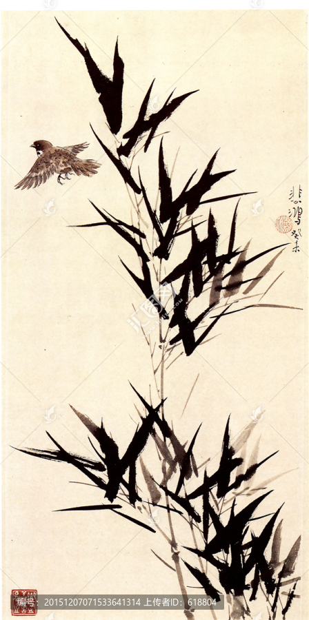 徐悲鴻,花鳥(niǎo)國(guó)畫(huà)