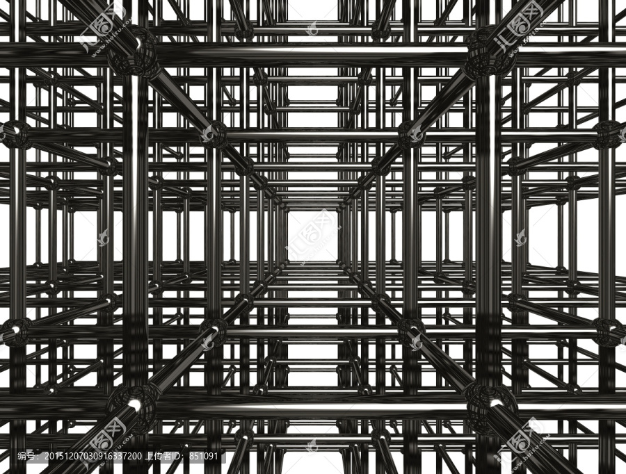 金屬建筑存量三維圖