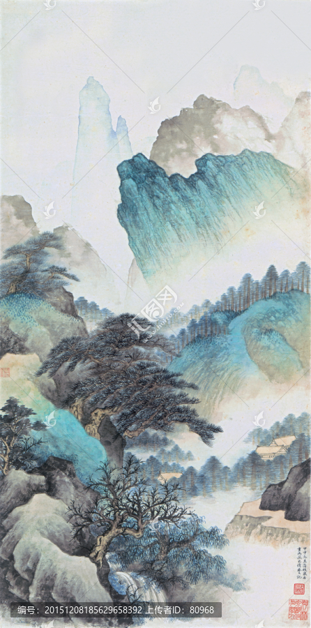 工筆山水